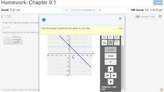 MyMathLab Graphing Demo
