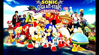 Sonic & sega all-stars racing (Турбинный круг. Последняя крепость) Прохождение
