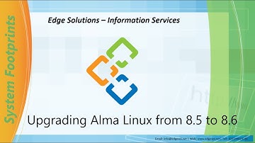 How to: Update Alma Linux from 8.5 to 8.6