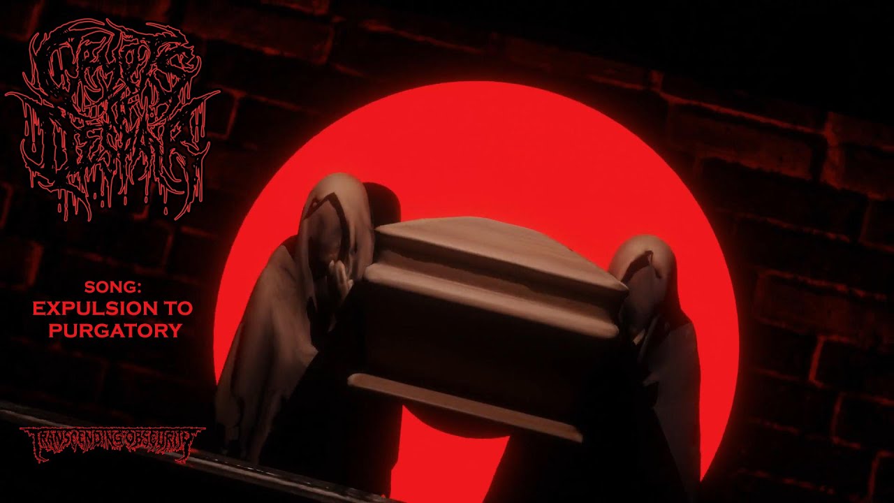 CRYPTS OF DESPAIR - Expulsion to Purgatory OFFICIAL LYRIC VIDEO | Transcending Obscurity Records