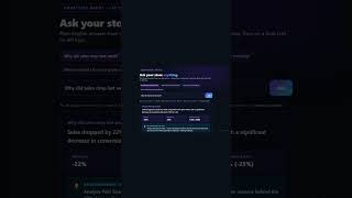 AI Analytics Agent — ask your store anything 📊 #Shorts