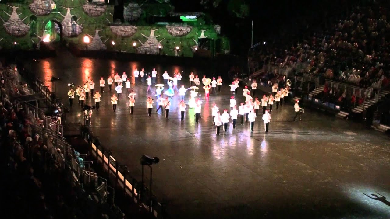 Singapore Armed Forces Central Band @ Royal Edinburgh Military Tattoo 2014