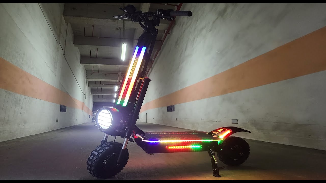 Qiewa Q POWER2 Electric scooter YouTube