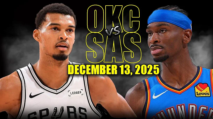 Oklahoma City Thunder vs San Antonio Spurs Full Game Highlights – December 13, 2025 | NBA Play-In