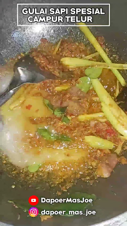 Ternyata segampang ini cara masak gulai sapi spesial 😱 ❗❗