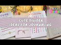 Cute Divider And Corner Ideas For Journaling I Evana Art And Craft