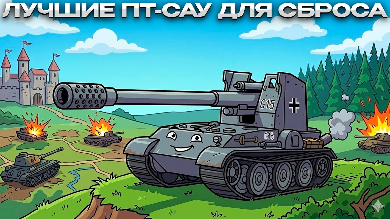 ЛУЧШИЕ ПТ ДЛЯ СБРОСА ВЕТКИ / ЛТ И САУ / Мир Танков