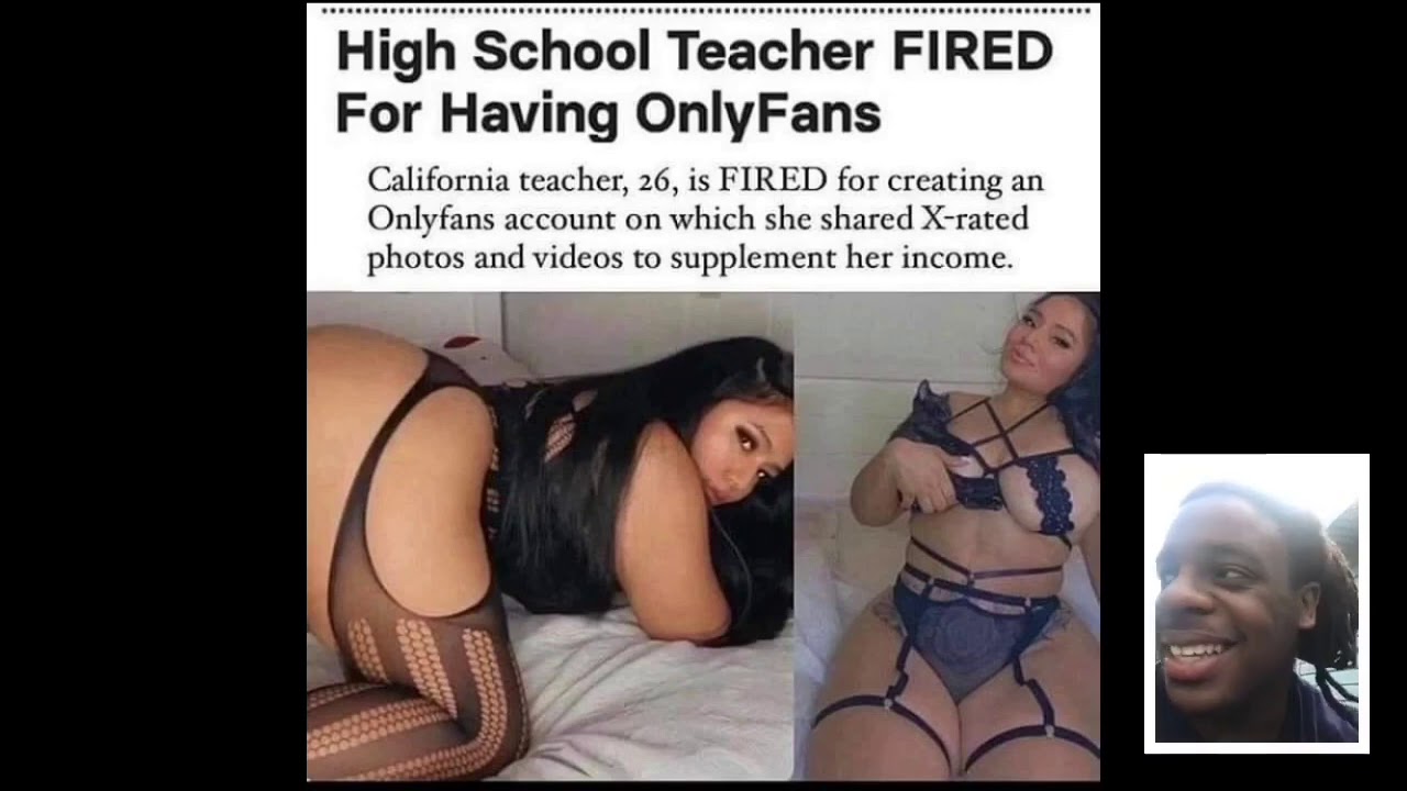 Teacher california onlyfans fired Who is