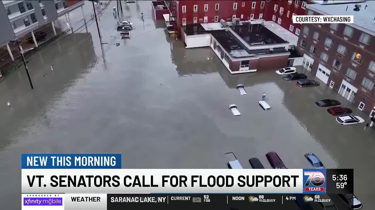 Vt. Senators continue pushing for federal flood relief funding