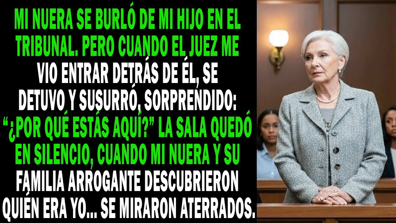 Cuando Entré Al Tribunal, El Juez Se Quedó En Shock: “¿Por Qué Estás Aquí?” Lo Que Nadie Sabía Era..