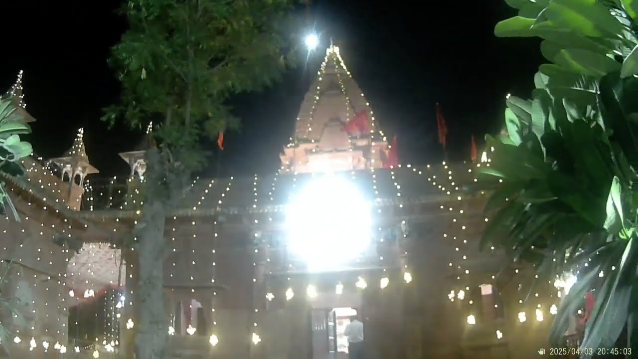 Night Walk to Karni Mata Temple inside Veterinary University Bikaner 