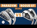 Callaway golf irons comparision  callaway paradym vs rogue st max