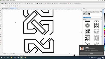Corel Draw Tips & Tricks COOL new FONT for Patterns Part 4