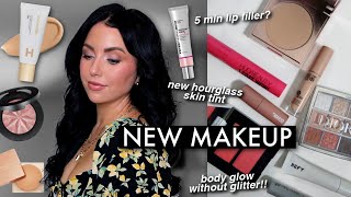 huge SEPHORA TRY ON haul 🔥 1 COAT MASCARA...every day palette, new hourglass veil skin tint...