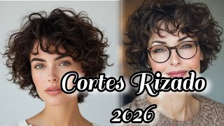 Cortes De Cabello Rizado En Tendencias De Moda 2026  Cabello Corto Modernos Y Tips Para Rizos
