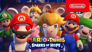 Mario + Rabbids Sparks Of Hope - Gameplay Sneak Peek Trailer (Nintendo Switch)