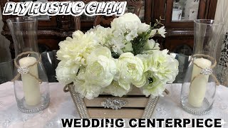 DIY RUSTIC GLAM CENTERPIECE WEDDING DECOR | DIY EVENT DECORATION 2020 | PETALISBLESS