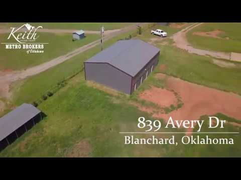 839 Avery Dr, Blanchard, OK home video tour