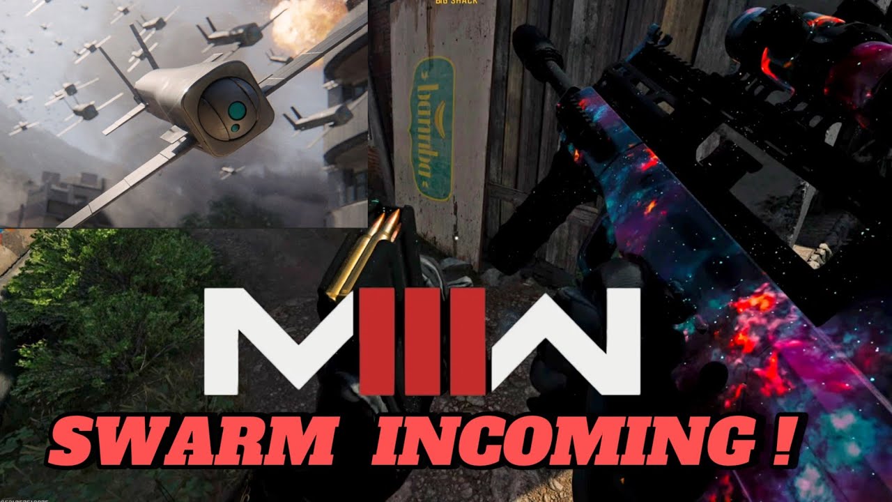 DROPING THE SWARM WITH THE DG 56 (COD MWIII) - YouTube