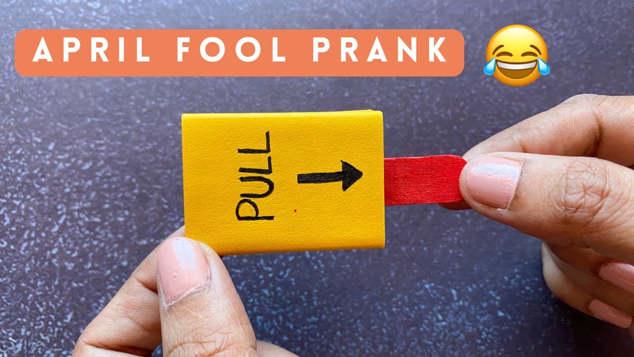 Best Prank Toy | April Fool Special | DIY April Fool Prank | Pop ...