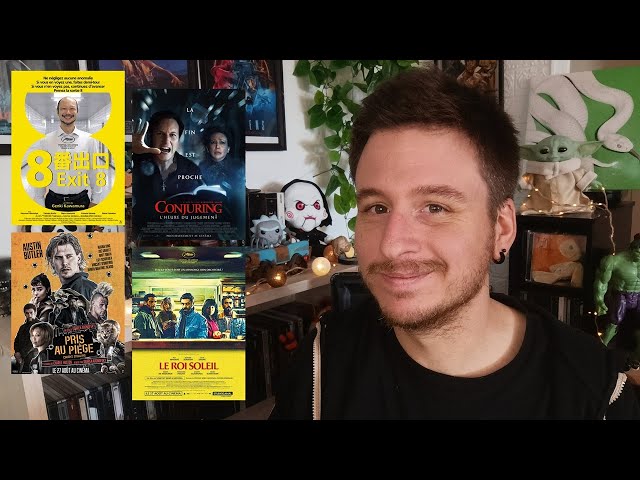 Movie Reviews: The Conjuring 4, Exit 8, Trapped, The Sun King (Spoiler Free) - ASMR French
