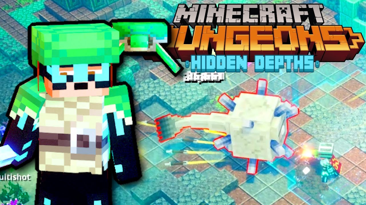 DLC Hidden Depths levará jogadores de Minecraft Dungeons para o fundo do  oceano - Xbox Power