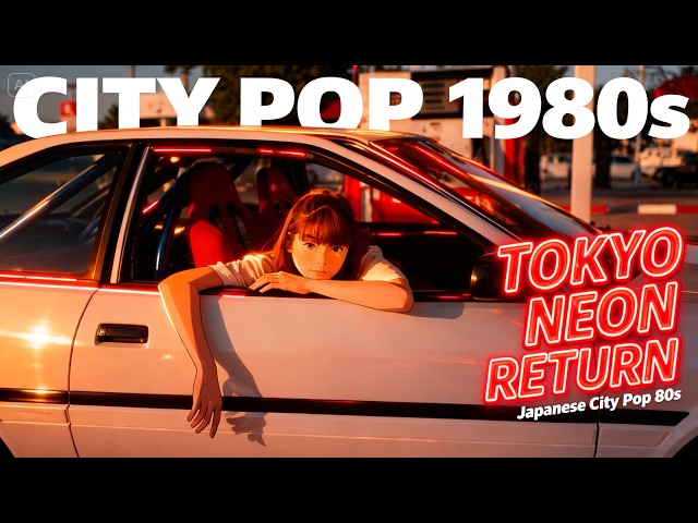Japanese City Pop 80s – Tokyo Neon Return 🌃 | Midnight Bayside
