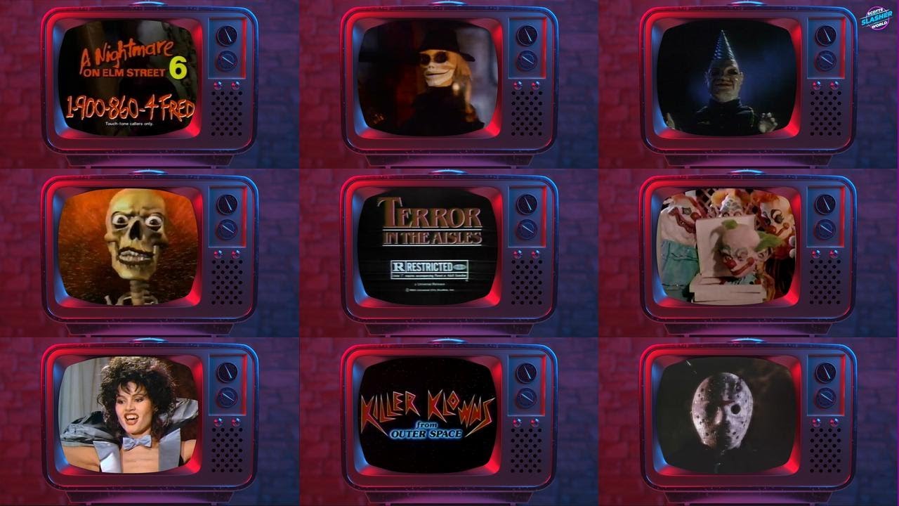 Ночь ретро-ужасов | Классическая реклама 80-х/90-х, реклама с привидениями и ужастики на VHS