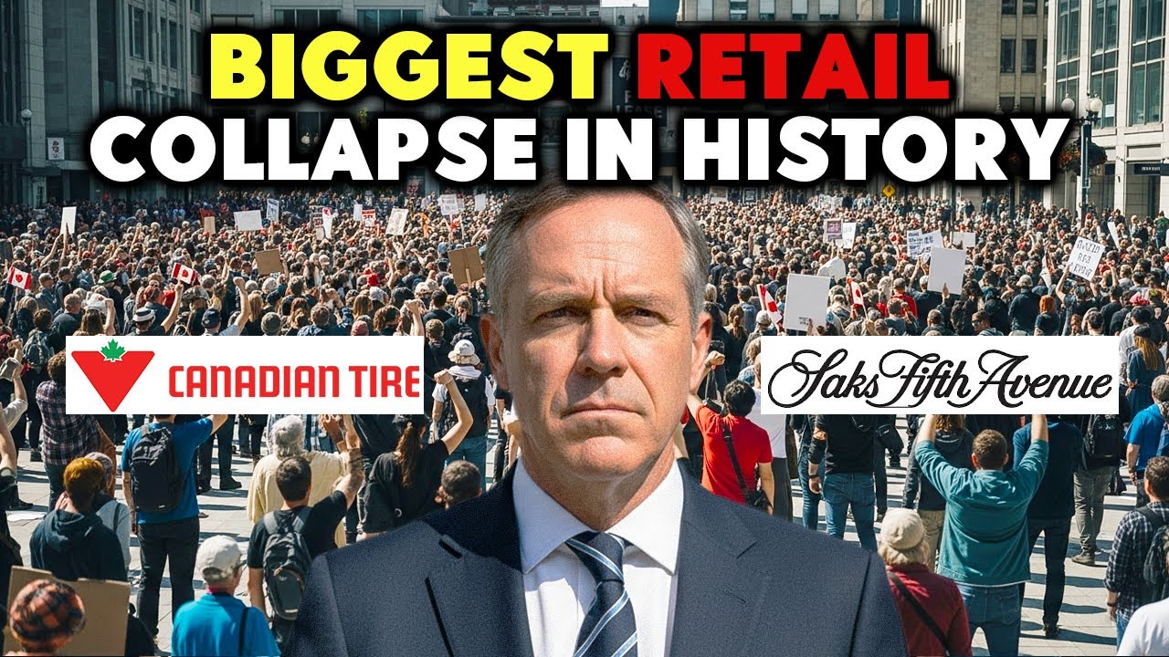 10 канадских городов, которые сильнее всего пострадают от закрытия розничных магазинов в 2026 году.