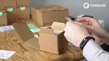 Timeqube™ -  Stress-free light based Timer for Business Meetings, Presentations and Trainings.