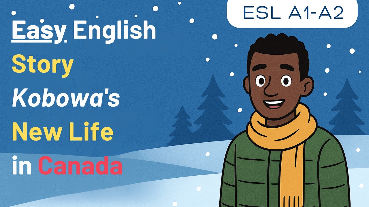 Refugee Story in Simple English | Learn English Through Stories A1–A2