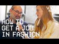 Rianne Van Rompaey asks Lucien Pagès how to get a job in fashion PR & Communications | Vogue Paris