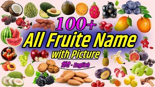 100 Fruit Name in english and hindi with Picture |phalon ke naam hindi aur english mein फलों के नाम screenshot 2