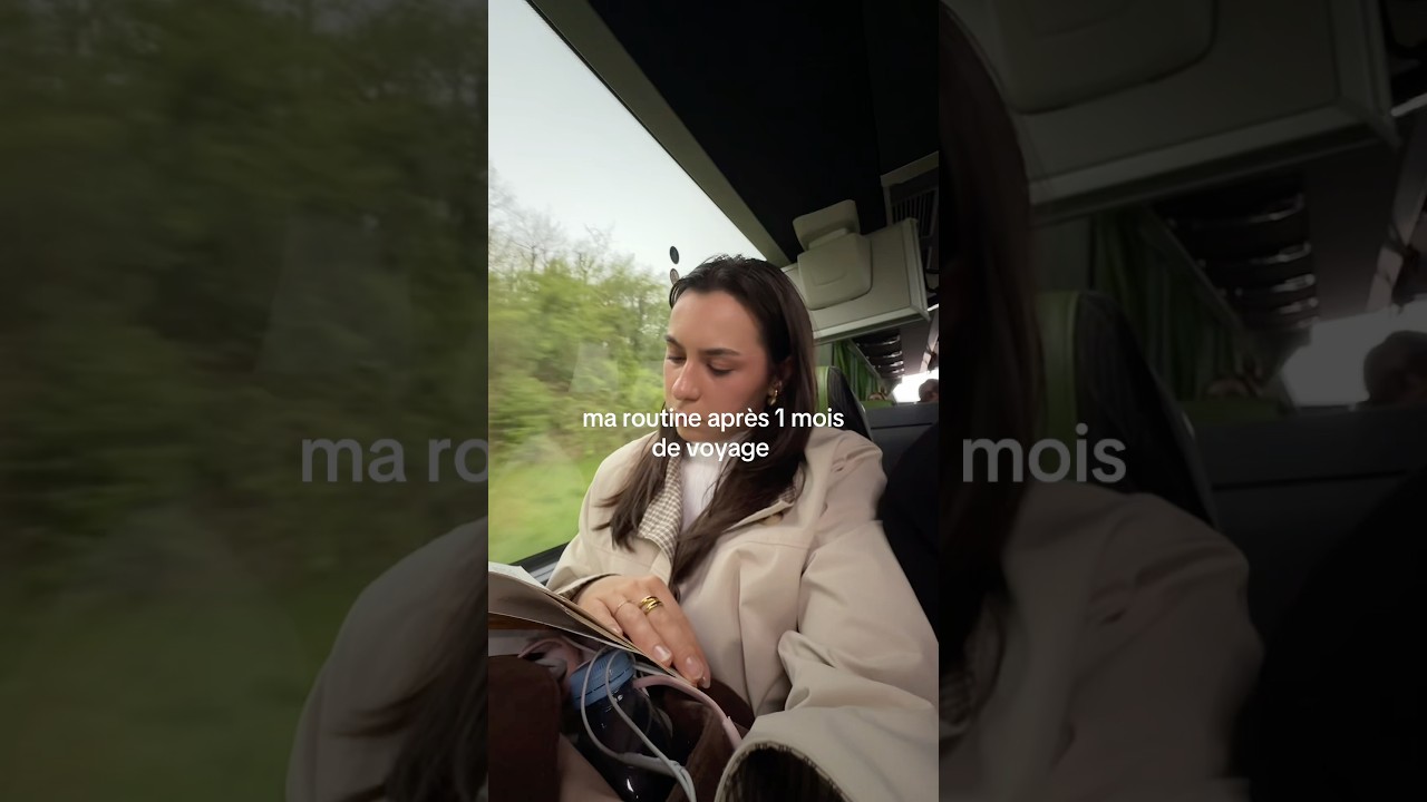 ma routine quand je voyage ✈️ je filme une vidéo « what I eat in a week » pour YouTube?  #travelvlog