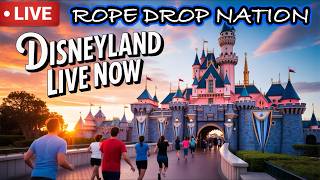 Live At Disneyland For Rope Drop. No More Park Hop Restrictions. 06-20-2026
