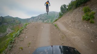 2020 Chatel Bikepark GoPro Followcam, Vink Line to People to Fluid to Black Shore