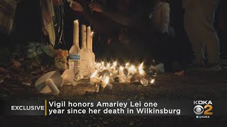 Family members, friends gather to remember Amariey Lei one year after her death