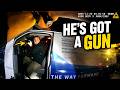 Officer Finds Sleeping Man Holding a Loaded Gun
