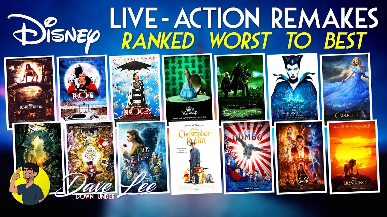 Top 10 Disney Live Action Remakes Revealed, Ranked From Least to Most  Favorite Based on Audience Scores, Disney, EG, evergreen, Movies,  Slideshow