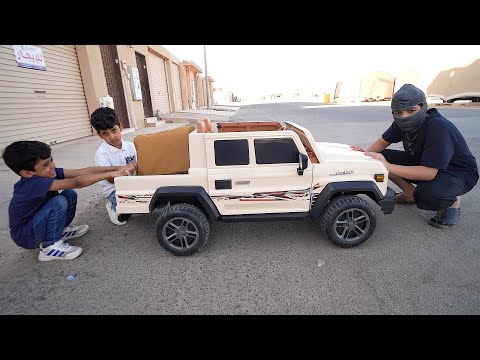 الحرامي اخذ سياره يويو وانس جيب شاص شوفوا ايش صار