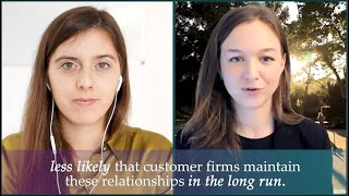 Climate Change & Adaptation in Global Supply-Chain Networks - Interview with Dr. Nora Pankratz, UCLA