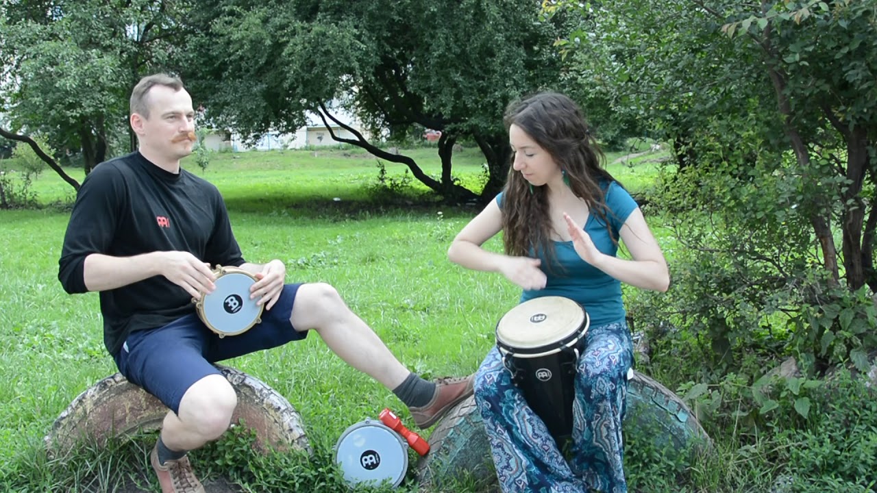 Meinl Copper darbuka and FIBERGLASS FAMILY DRUM