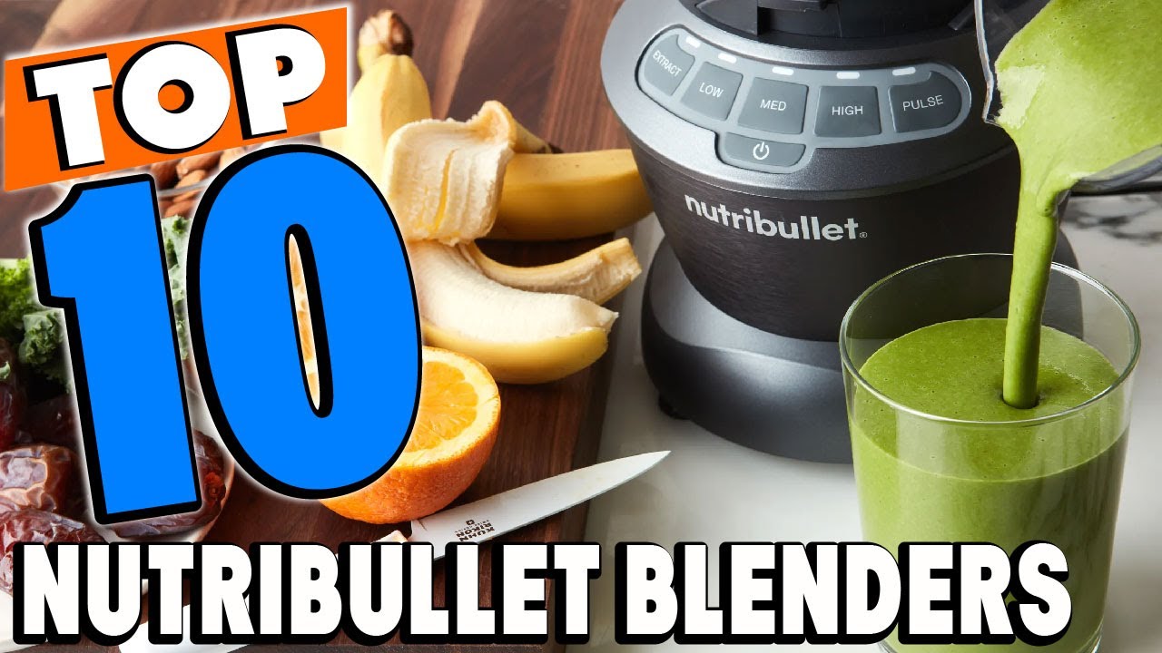 Nutribullet Smart Touch Blender Combo with Single-Serve Cups