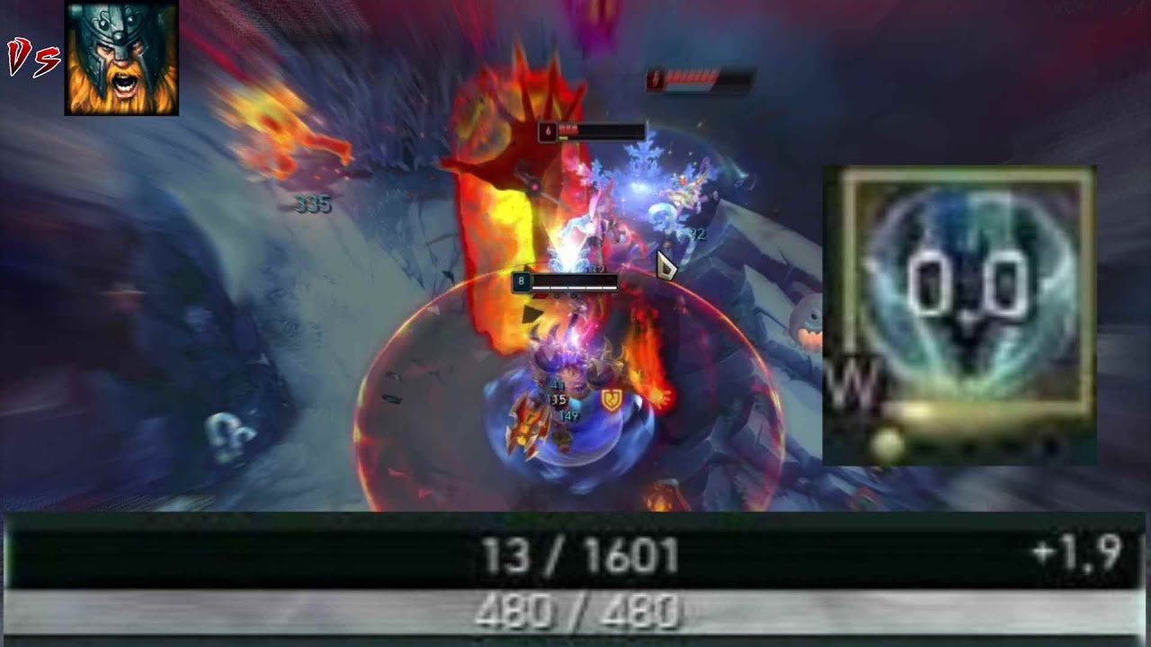 남은 체력 단 13 모데카이저가 보여줄 차력쇼 (Vs 올라프)