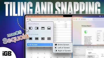 macOS Sequoia Window Tiling: Mastering Window Snapping Like a Pro! 🔥💻