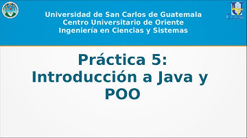 Introducción a Java y POO | Laboratorio de Introducción a la programación y comp. 1