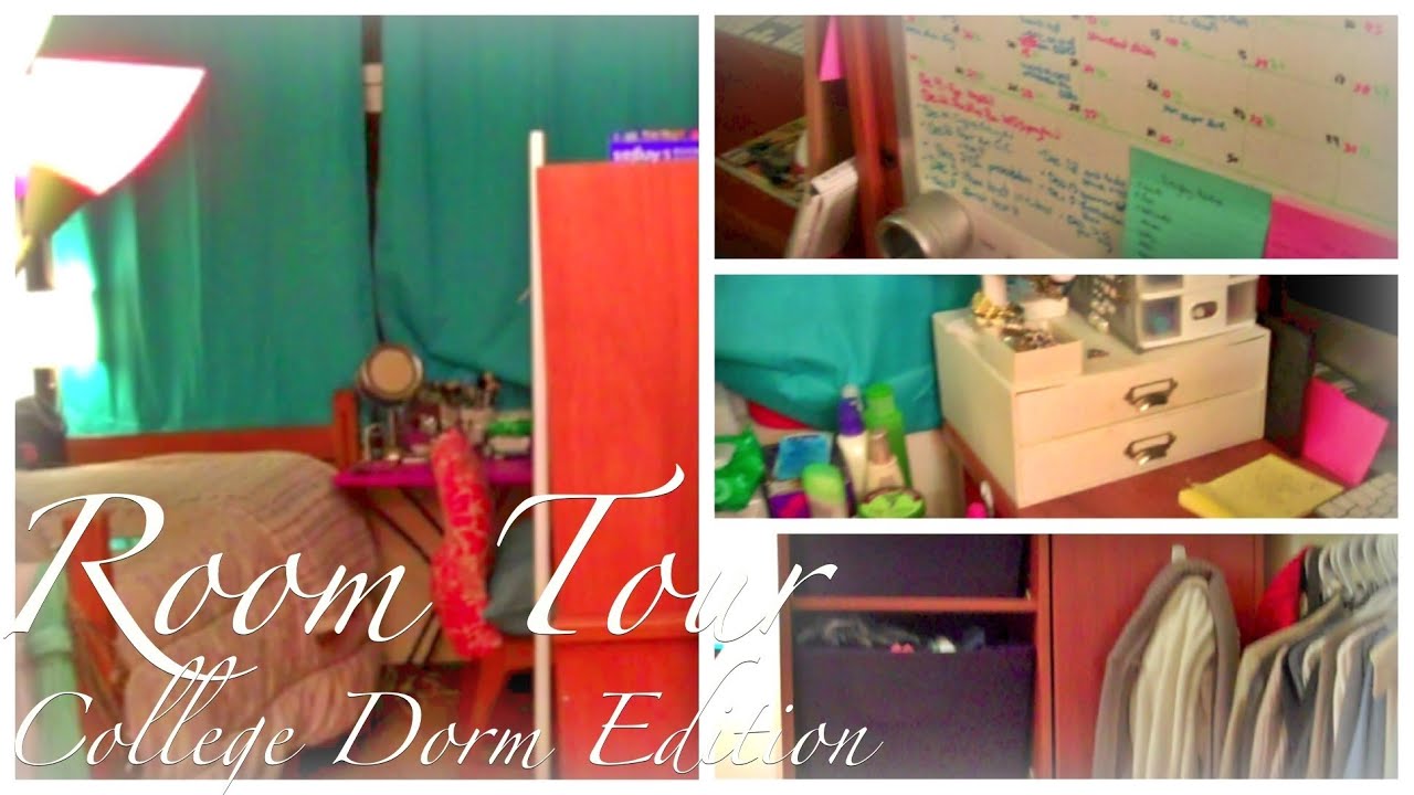 Room Tour : College Dorm Edition - lx3bellexoxo ♡ - YouTube