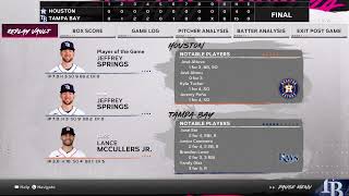 MLDB 2024 ALCS game 5 Houston Astros at Tampa Bay Rays