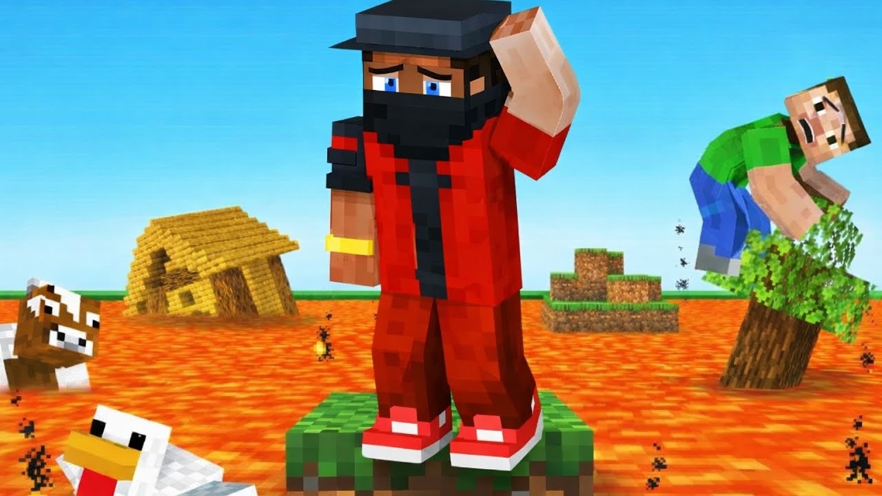 Minecraft, but Lava Rises Every Minute! 