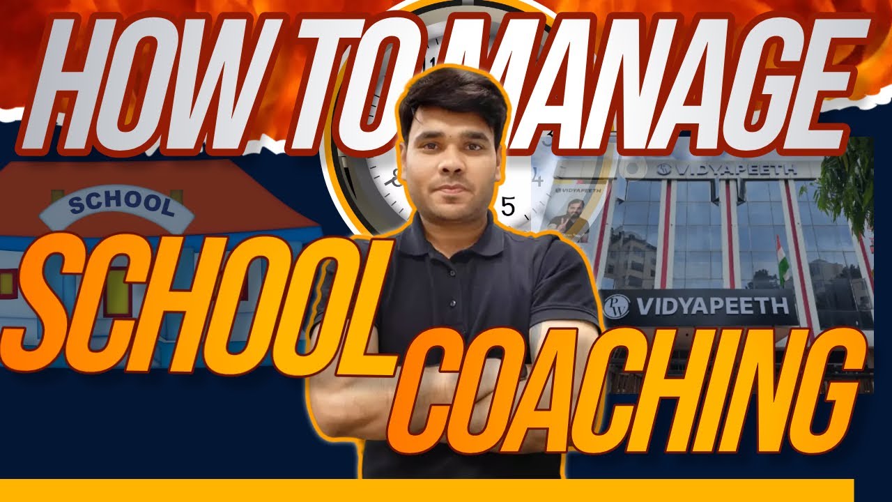HOW TO MANAGE School And Coaching! JEE | NEET 2024 #trending